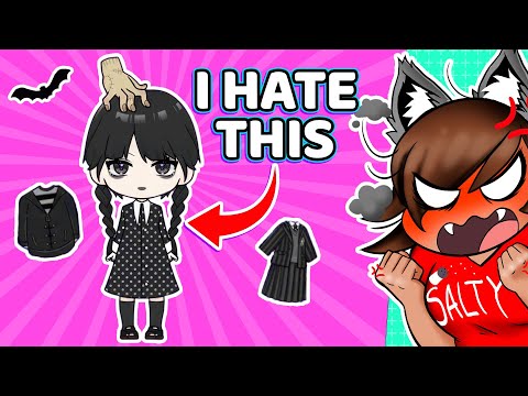 I Got CLICKBAITED By This Doll Dressup Game - YouTube