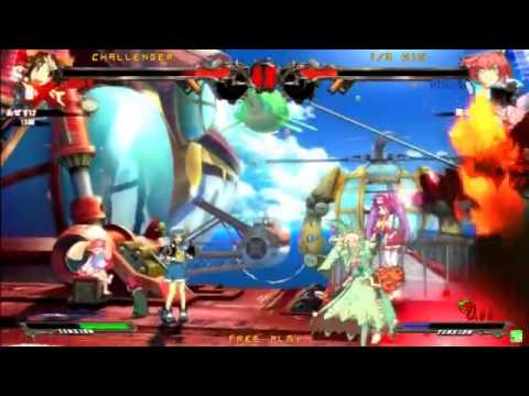 2015/4/18 GGXrd Mikado 3on3 Part 7