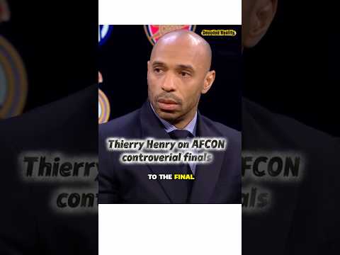 Thierry Henry Calls Out the REAL Problem in AFCON 😳