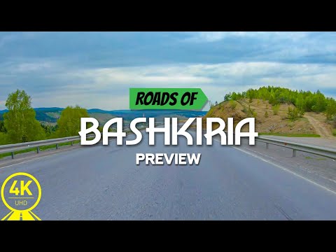 Bashkiria's Roads in 4K - Republic of Bashkortostan, Russia - Short Preview Video
