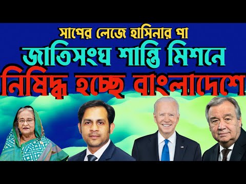 জাতিসংঘ শান্তি মিশনে নিষিদ্ধ হচ্ছে বাংলাদেশে #Nazmul_Hasan #New_York_Voice