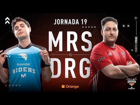 MOVISTAR RIDERS vs DRAGONS E.C. | Superliga Orange CSGO | Jornada 19 | Temporada 2018/19