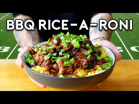 Babish Turns Rice-A-Roni and Kansas City BBQ Into a Single Super Bowl Dish