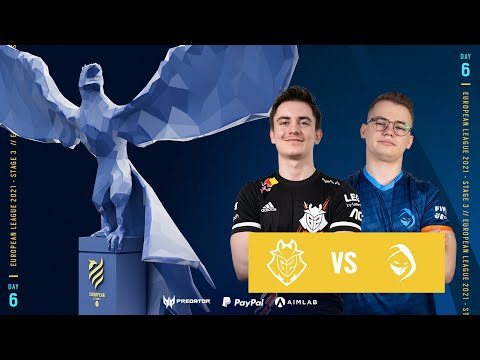 G2 ESPORTS vs ROGUE // Rainbow Six European League 2021 - Stage 3 - Playday #6