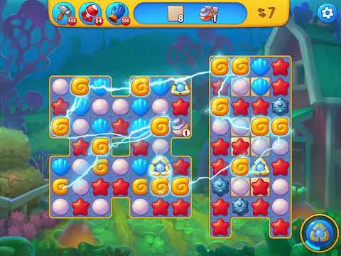 Fishdom level 7287 no boosters フィッシュダム ノーマル [Friend's]