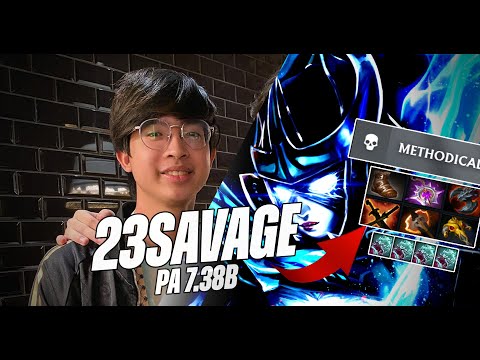 🔥23SAVAGE [Phantom Assassin]🔥 - 15K MMR God! | Pro Carry Gameplay