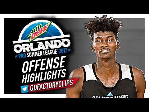 Jonathan Isaac 2017 Summer League Offense Highlights - Magic Debut!