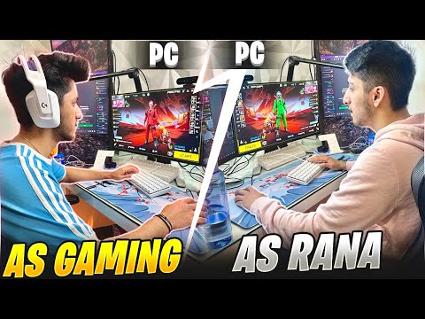 As Gaming Vs As Rana Pc Vs Pc Clash Squad Gameplay 10,000 Diamonds Challenge - Garena Free Fire