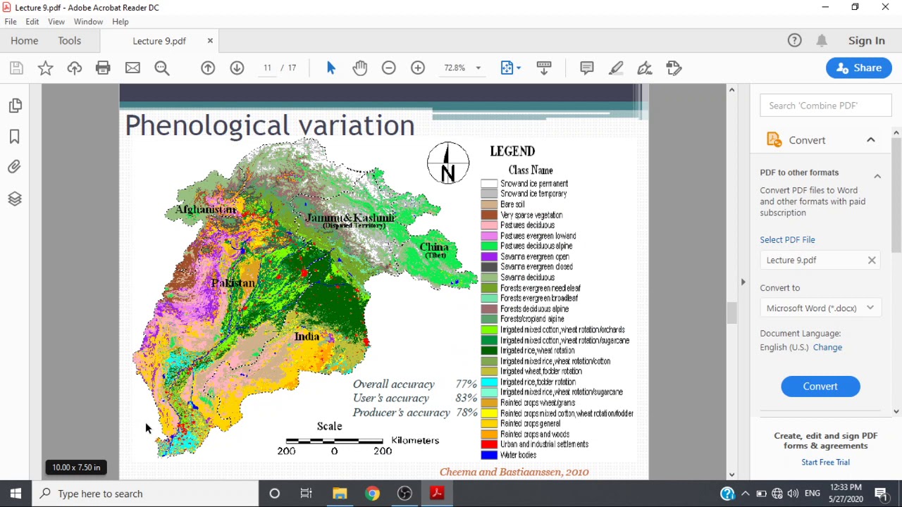 Remote Sensing and GIS Application in Water Management