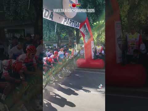 VUELTA A COCHABAMBA DE CICLISMO 2025 PARTIDA  ETAPA 1 PUNATA - AIQUILE DE PLAZA PRINCIPAL DE PUNATA