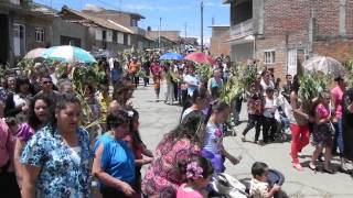 preview picture of video 'Domingo de Ramos. Purépero Michoacán. Semana Santa 2013.'