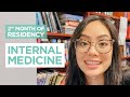 INTERNAL MEDICINE resident day in the life | intern year