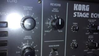 Video thumbnail for Korg SE-300 Stage Echo unusual feature by baward