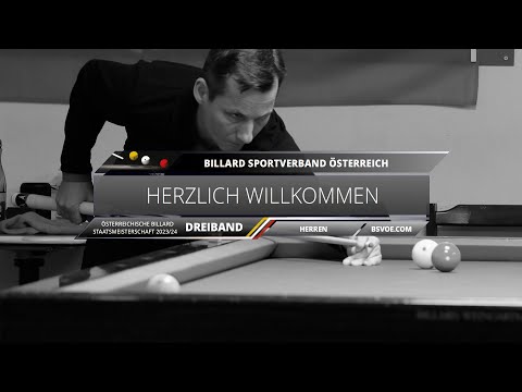 ÖSTM Dreiband 2023/24 - Gruppe C - Karl Makik gg. Herbert Szivacz