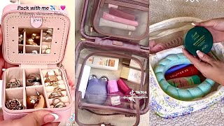 Travel Bag Packing Organizing TikTok Compilation