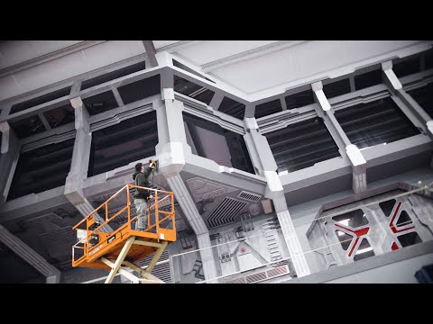 BAU DES RAUMSCHIFFSBÜROS Teil 3 - Die Fensterpanzerung