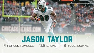 Every Jason Taylor Sack, Strip, & INT From his 2006 DPOY Season (Highlights) | NFL