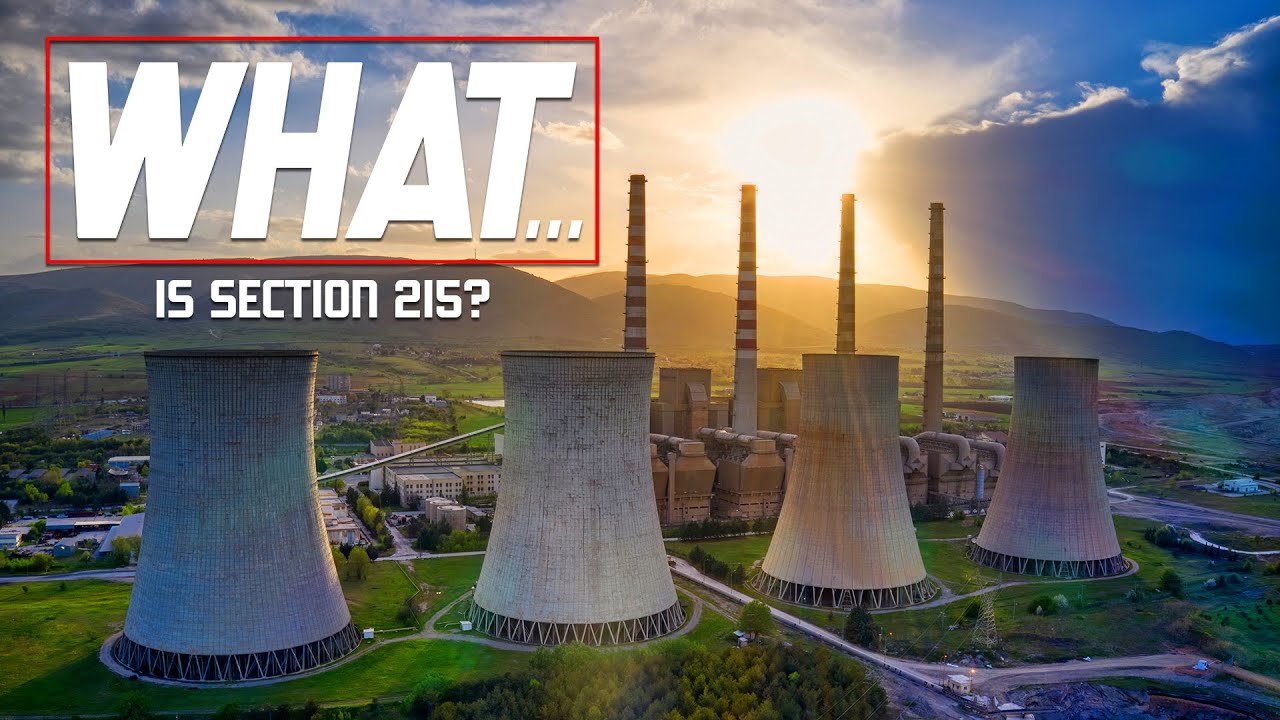 What is Section 215 of the Energy Policy Act of 2005?