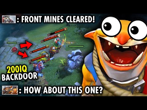 When 200IQ Backdoor Mines Change the Whole Game | Techies Official