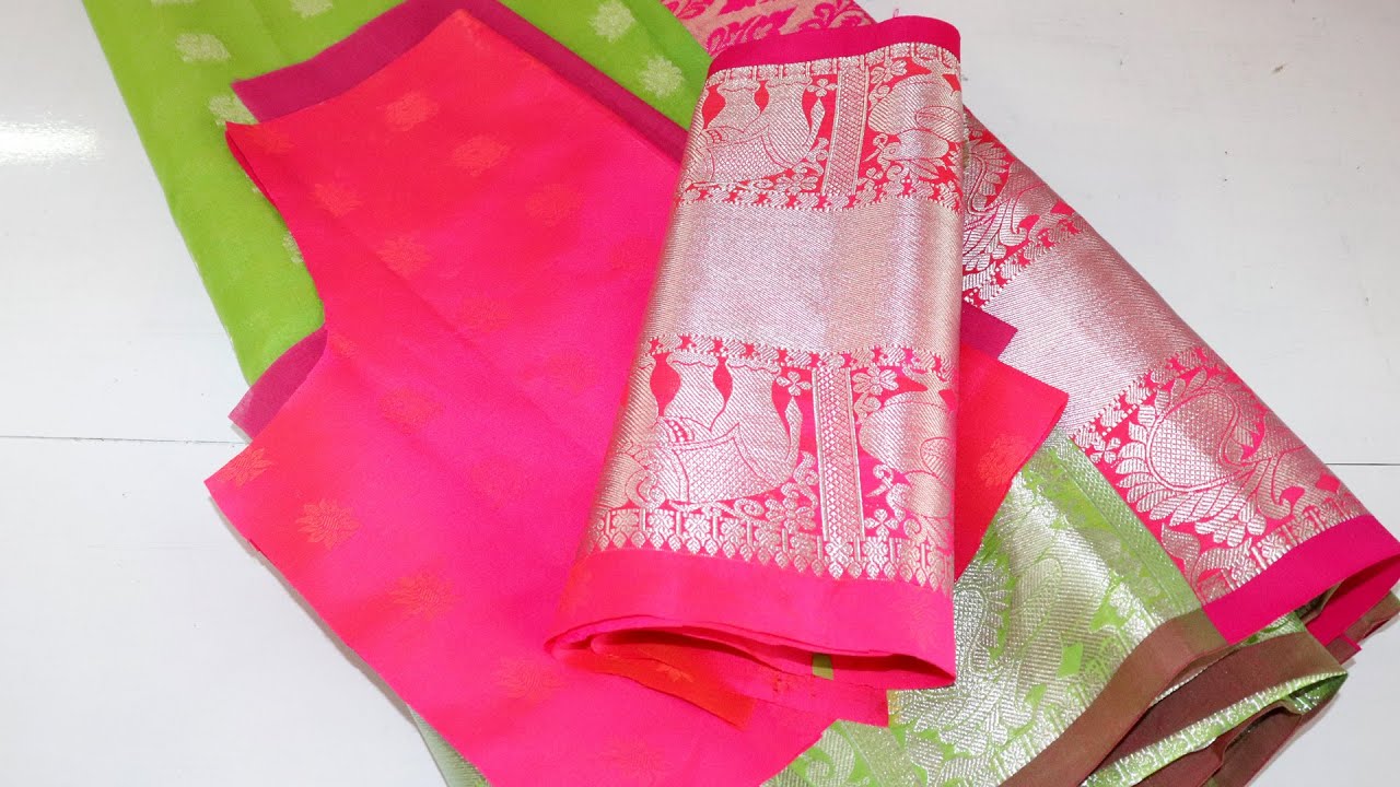 Watch video tissue saree blouse design | blouse back neck desizn Now tissue saree blouse design | blouse back neck desizn
