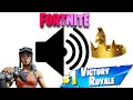 Sound Effect - Fortnite Victory Royale