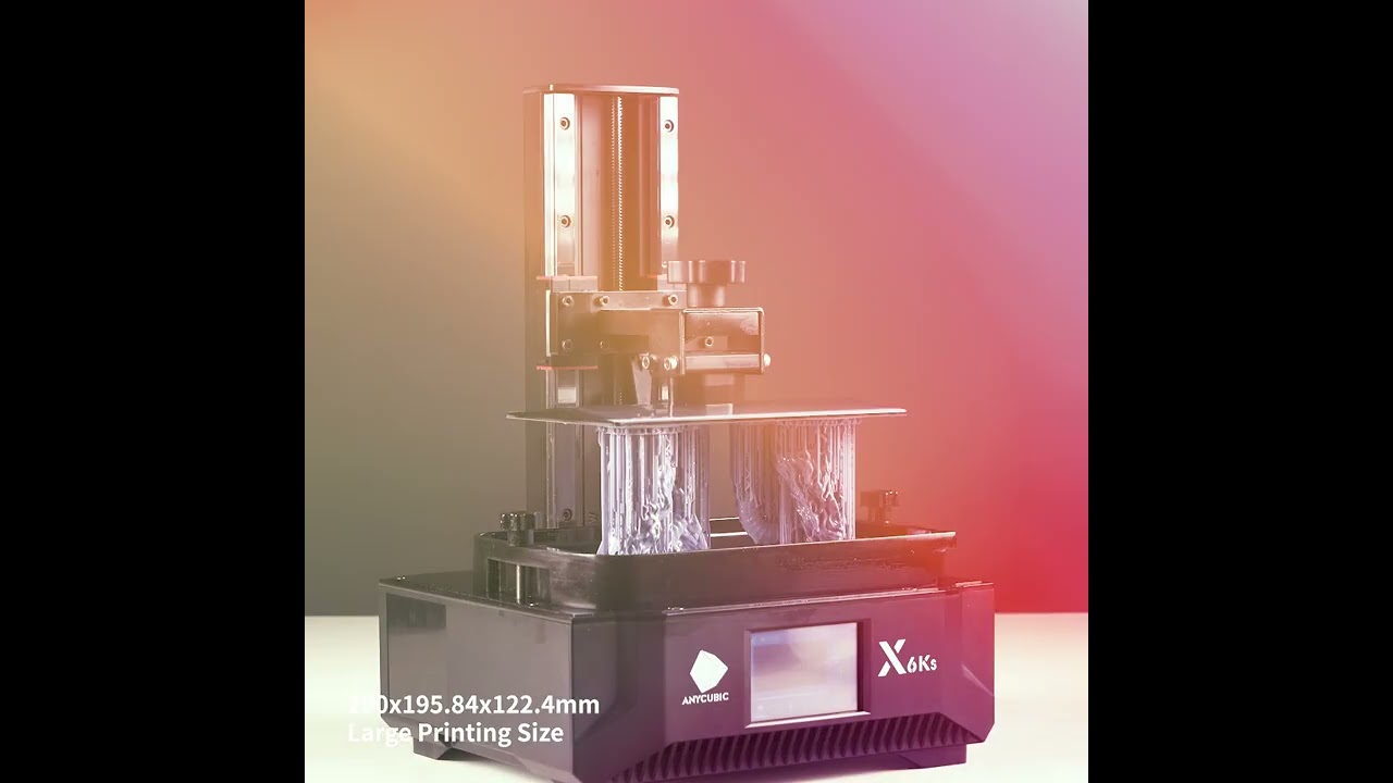 Anycubic Photon Mono X 6Ks, 9.1 inch 6K Screen - A High-resolution Experience!!!