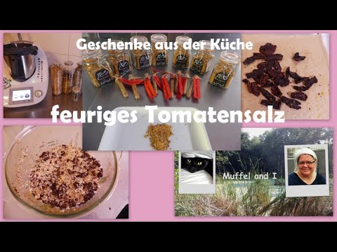 feuriges Tomatensalz - Geschenke aus der Küche -