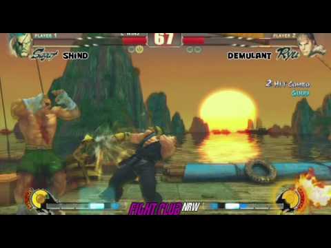 Street Fighter IV -FFM-Rumble- 17.10.09 Shind (SG) vs Demulant (RY) Grand Final  PART 1/2