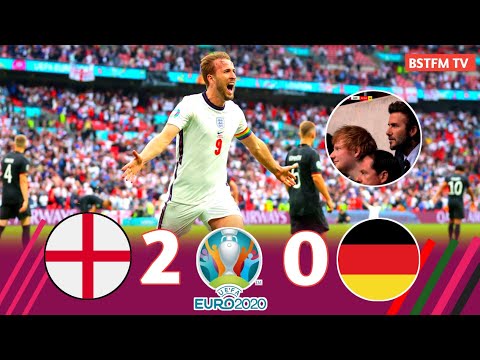 England 2 × 0 Germany (Harry Kane & Sterling Surprised Beckham & Ed Shereen) 2020 Euro  Highlight