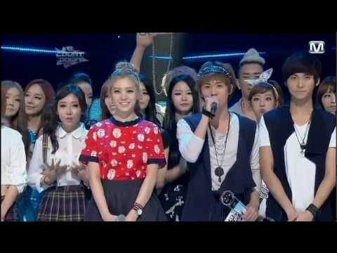 120913 SECRET Zinger & EXID LE interaction @ MCD Ending cut