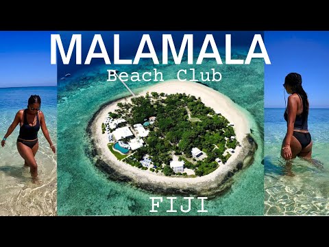 A Day in Paradise , Malamala Island || Fiji Travel Vlog 2022 || Dela & Rue