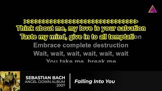 SEBASTIAN BACH KARAOKE - FALLING INTO YOU (NEW)