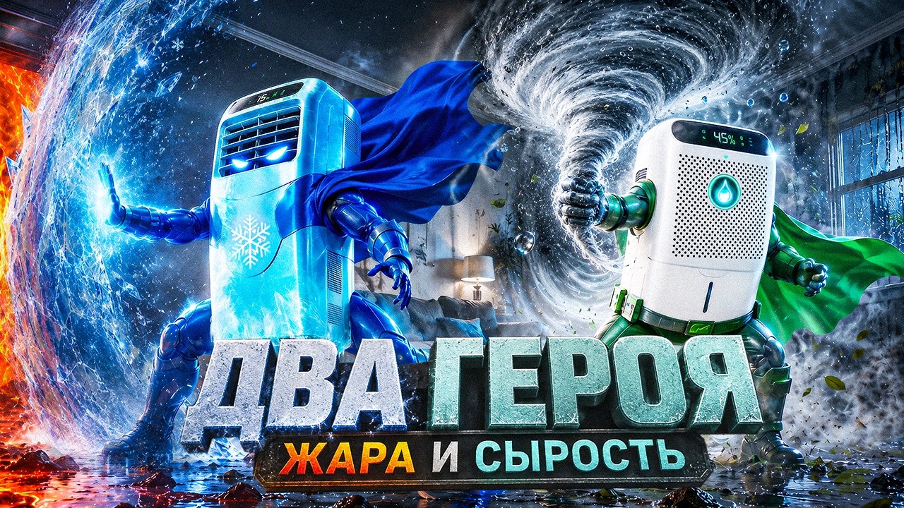 Мобильный кондиционер и осушитель воздуха: как работают и чем отличаются?