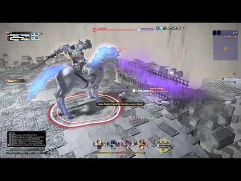 FFXIV: Palace of the Dead Floor 160 Boss "Todesritter" - PLD & SCH Duo - Blind Run