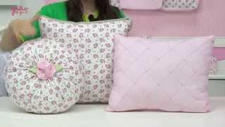 Almofadas Decorativas Primavera Baby Rosa | Ref: 47833