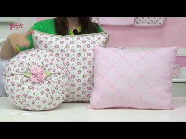 Almofadas Decorativas Primavera Baby Rosa | Ref: 47833