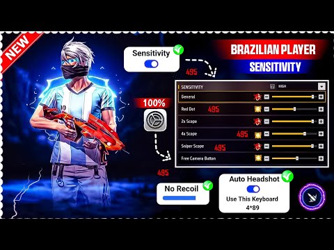 Free Fire Max Headshot Setting After Update 2025⚡Best Sensitivity Settings ⚙️| Sensitivity Setting