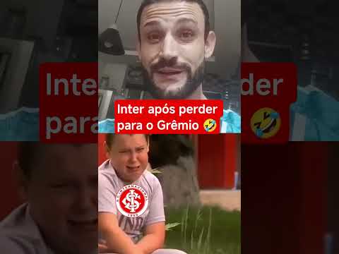 INTER PERDEU PRO GRÊMIO… E AGORA? 😂 A reação do colorado é a melhor do GreNal! #shorts