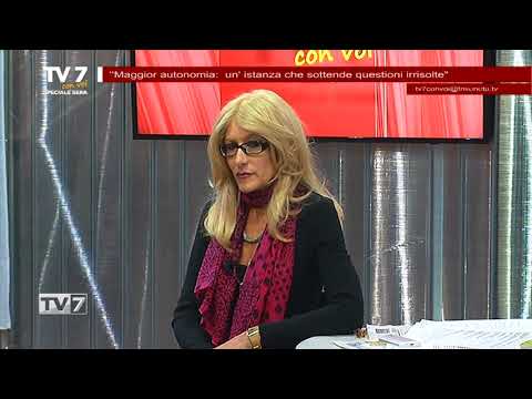 Tv7 con Voi sera del 24/10/2017 - Maggior autonomia (3 di 6)