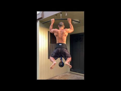 Day 341 FitPro Hawaii Workout - 28 kg. Pull Ups + Push Ups - April 24, 2021, 6:05 pm