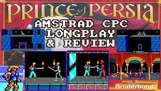 [AMSTRAD CPC] Prince Of Persia - Longplay & Review