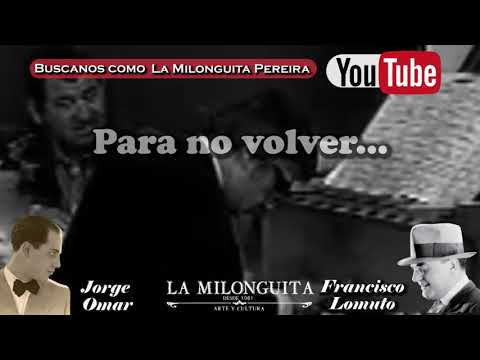 Muchachita del Campo (1938) Jorge Omar con la Orquesta de Francisco Lomuto