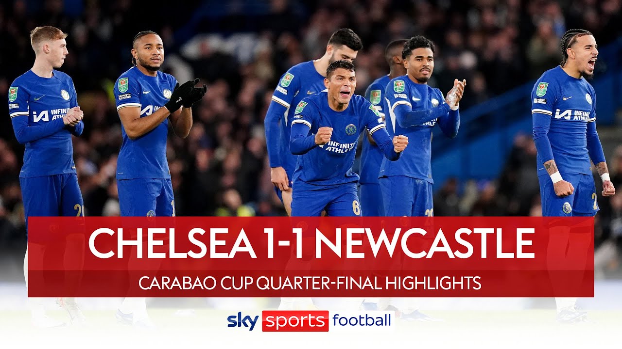 Chelsea 1-1 Newcastle - Carabao Cup
