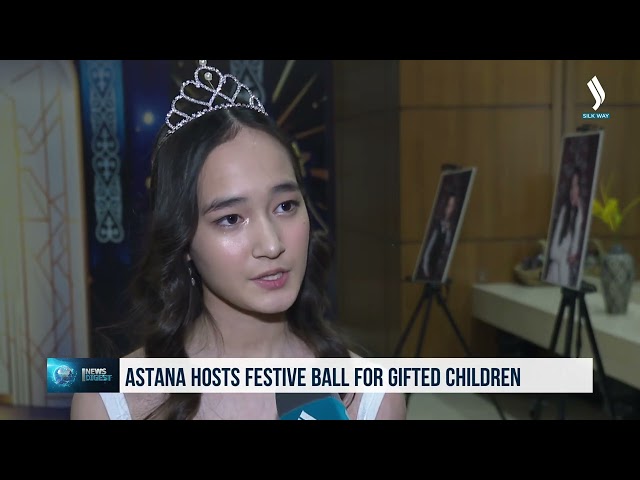 Astana’da yetenekli çocuklar için balo düzenlendi