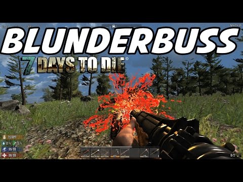 7 Days to Die Alpha 13 - Blunderbuss, Heat Signature, Water Sourcing! (Gameplay 1080p)