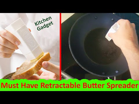 Kitchen Gadgets 2023 !  Butter Spreader and Butter Stick Holder Dish – 3 in 1 Kitchen Gadgets
