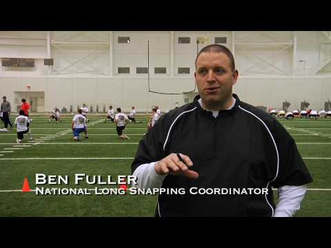 Long Snapping Coach on the Instruction at Prokicker.com Long Snapping Camps 
