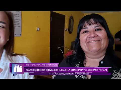 Plaza de Mercedes/Acto y Desfile por el 90° Aniversario del Día de la Democracia y Soberanía Popular