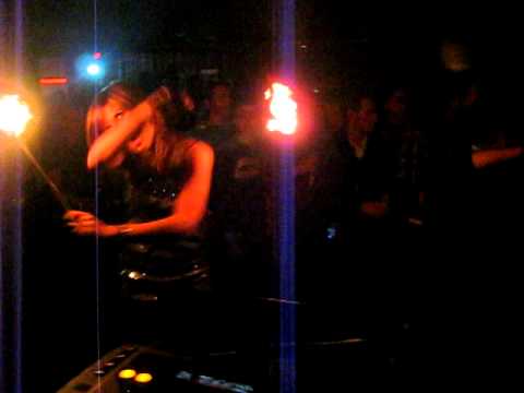 DJ ZMIJA (08.10.2011) BIH - GORAZDE disco BOOMERANG (Fire Girl performance)