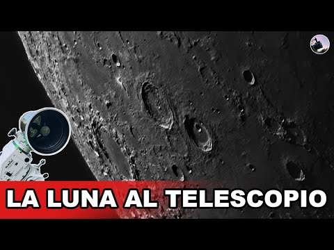 The MOON through a TELESCOPE